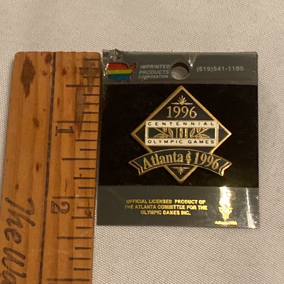 Vintage 1996 Atlanta Olympic Games Pin
In Original Package - Picture 5 of 5